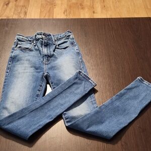 Abercrombie & Fitch Dark Blue High Rise Jeans